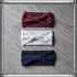 Simple warm headband in stretch mesh fabrics or stretch sweatshirt 10 colors